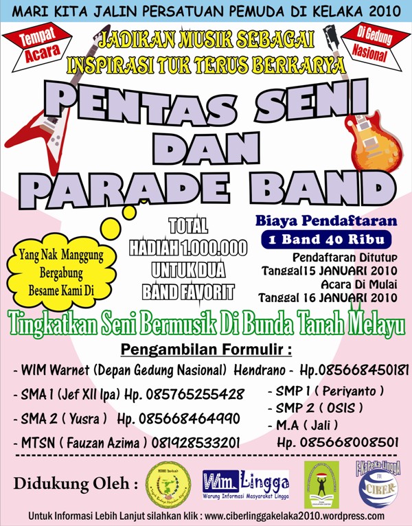 Contoh Formulir Band Regist - Berita Jakarta